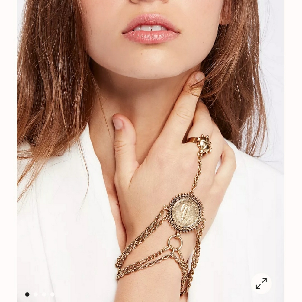 Free People Saint Christopher Chain Glove - Picture 7 of 8